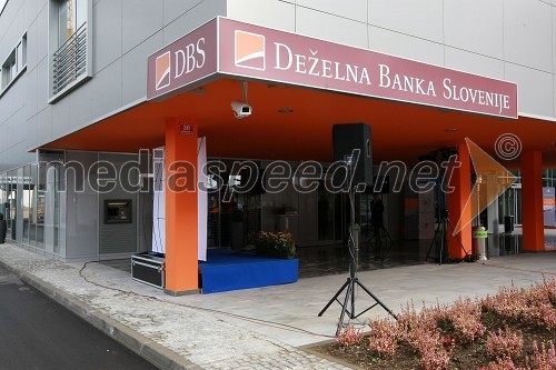 Poslovalnica Deželne banke Slovenije d.d. v hotelu Betnava v Mariboru