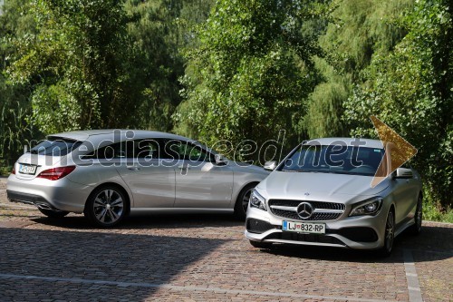 Mercedes-Benz CLA kupe in CLA Shooting Brake, slovenska predstavitev