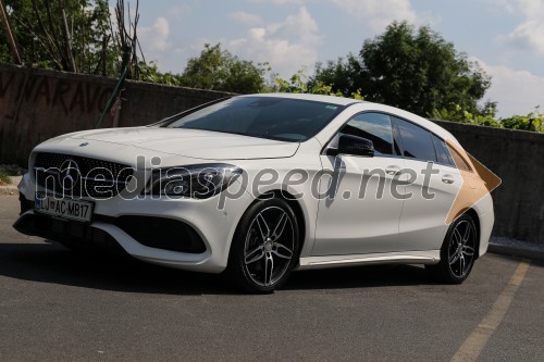 Prenovljena Mercedes-Benz CLA kupe in CLA Shooting Brake