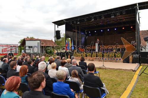 Proslava ob obletnici združitve prekmurskih Slovencev z matičnim narodom