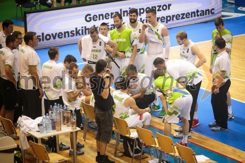3. tekma kvalifikacij za FIBA EuroBasket 2017, Slovenija : Ukrajina