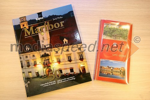 Fotomonografija Maribor - 50 nepozabnih doživetij v mestu in okolici in publikacija Maribor city guide