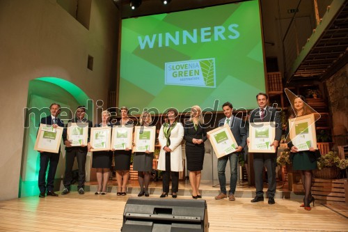 Dobitniki nagrade Slovenia Green Destination