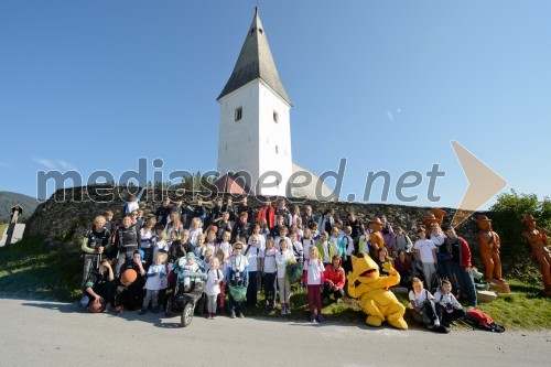 Otvoritev otroškega igrišča na Košenjaku