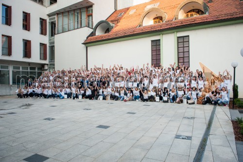 Prvi študijski dan na Alma Mater