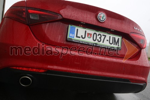 Alfa Romeo Giulia, slovenska predstavitev