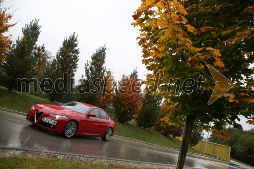 Alfa Romeo Giulia, slovenska predstavitev