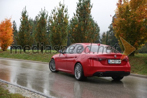 Alfa Romeo Giulia, slovenska predstavitev