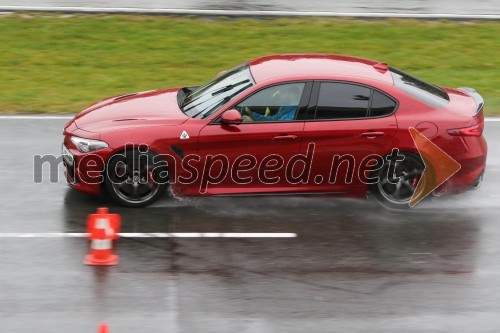 Alfa Romeo Giulia, slovenska predstavitev