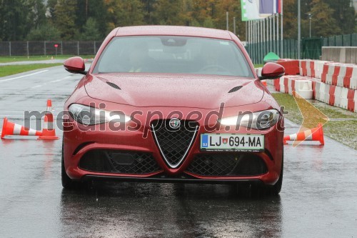 Alfa Romeo Giulia, slovenska predstavitev