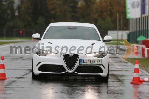 Alfa Romeo Giulia, slovenska predstavitev