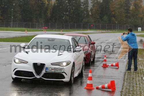 Alfa Romeo Giulia, slovenska predstavitev