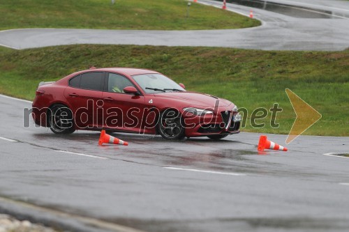 Alfa Romeo Giulia, slovenska predstavitev