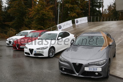 Alfa Romeo Giulia, slovenska predstavitev