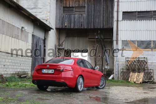 Alfa Romeo Giulia, slovenska predstavitev