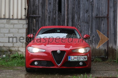 Alfa Romeo Giulia, slovenska predstavitev