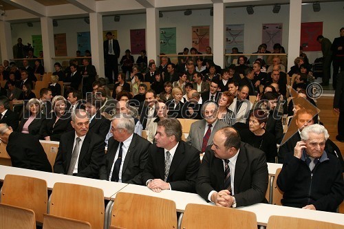 Promocija doktorjev znanosti in slovesnost ob Rektorjevem dnevu Univerze v Mariboru, januar 2008