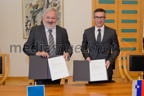 Podpis protokola o sodelovanju med Univerzo v Mariboru in Pošto Slovenije