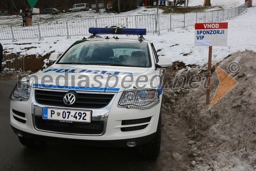 Policijski avto VW Touareg