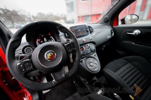 Abarth 595 1.4 T-Jet 16v 180 Competizione MTA , mediaspeed test