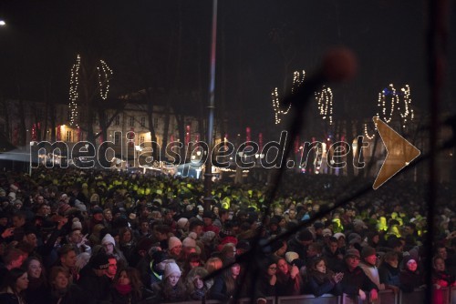 Veliko silvestrovanje v Ljubljani