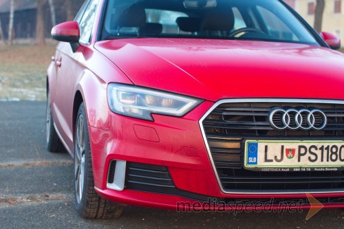 Audi A3 Sportback Sport 1.4 TFSI ultra CoD S tronic, matrični LED žarometi so doplačljivi