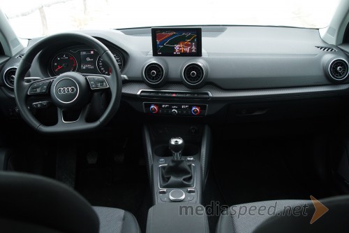 Audi Q2 Sport 1.6 TDI, podobno kot Audi A1 