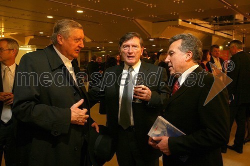 Msgr. Alojz Uran, ljubljanski nadškof in metropolit, Uroš Lajovic, dirigent in ...