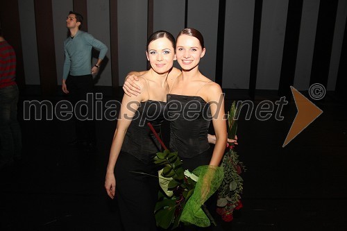 Branka Popovici in Tijuana Križman, balerini
