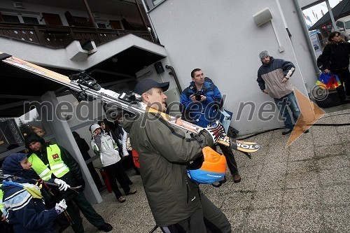 Jure Košir, nekdanji smučar in organizator tekmovanja