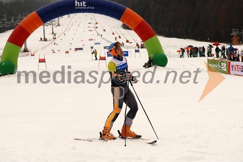 Jure Košir, nekdanji smučar in organizator tekmovanja