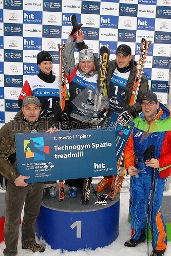 Ski Legends Hit Challenge 2008 - Tekmovanje smučarskih legend z Juretom Koširjem