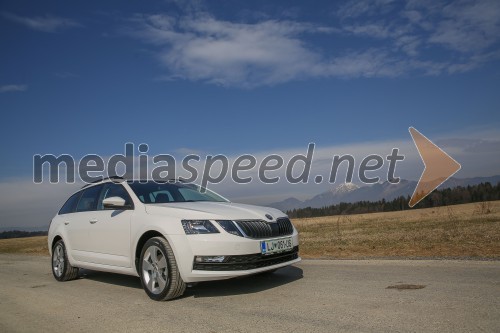 Prenovljena Škoda Octavia