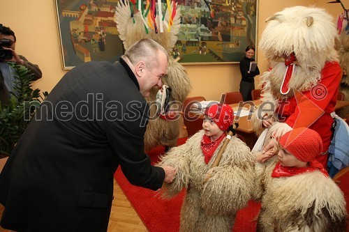 Franc Kangler, župan Maribora in mladi kurenti