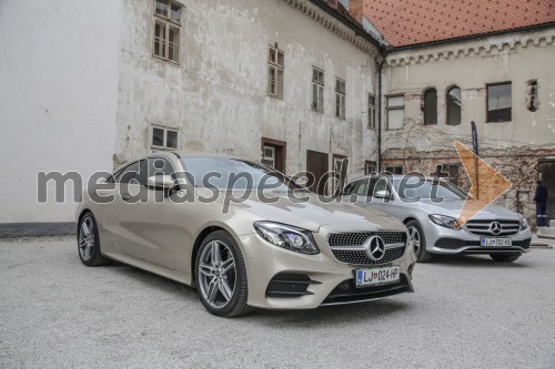 Mercedes Benz razreda E, slovenska predstavitev