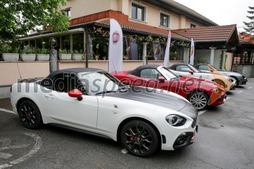 Fiat 124 Spider in Abarth 124 Spider, Slovenska predstavitev