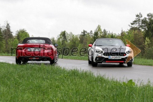 Fiat 124 Spider in Abarth 124 Spider, Slovenska predstavitev