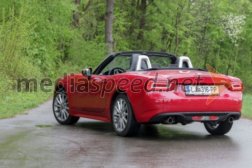 Fiat 124 Spider in Abarth 124 Spider, Slovenska predstavitev