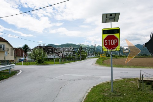 Križišče v Medlogu odslej varnejše s sistemom COPS@road