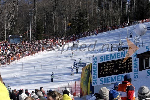 Moški slalom za svetovni pokal v alpskem smučanju na Sljemenu