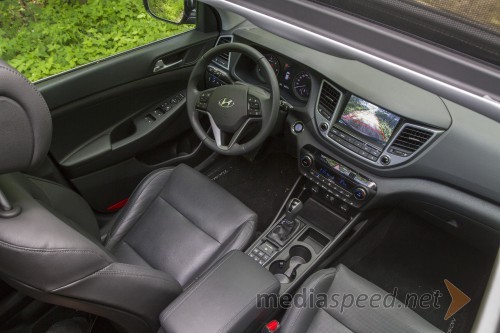 Hyundai Tucson 1.7 CRDi HP 7DCT 2WD Impression, Mediaspeed test