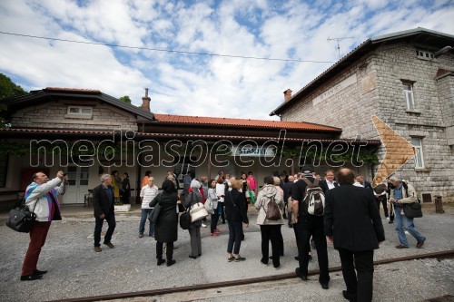 Tradicionalna vožnja z vlakom Ljubljana Festivala in Slovenskih železnic