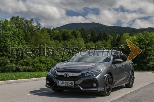 Honda Civic, slovenska predstavitev