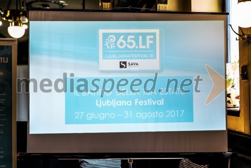 Festival Ljubljana, tiskovna konferenca Trst