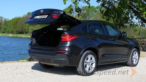 BMW X4 xDrive28i, nastavitev dviga prtljažnih vrat