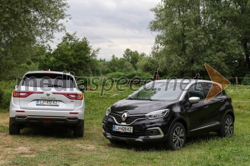 Renault Captur in Koleos, slovenska predstavitev