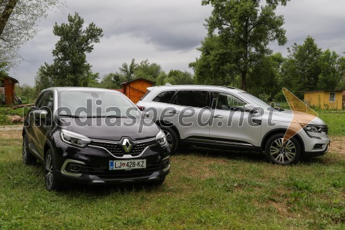 Renault Captur in Koleos, slovenska predstavitev