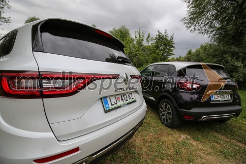 Renault Captur in Koleos, slovenska predstavitev