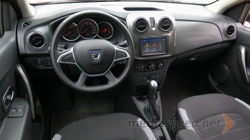 Dacia Sandero Stepway Prestige 0.9 TCe 90, mediaspeed test