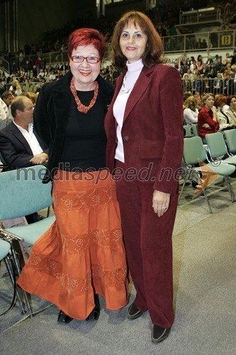 Zdenka Križanič, mariborska mestna svetnica in Andreja Kračun